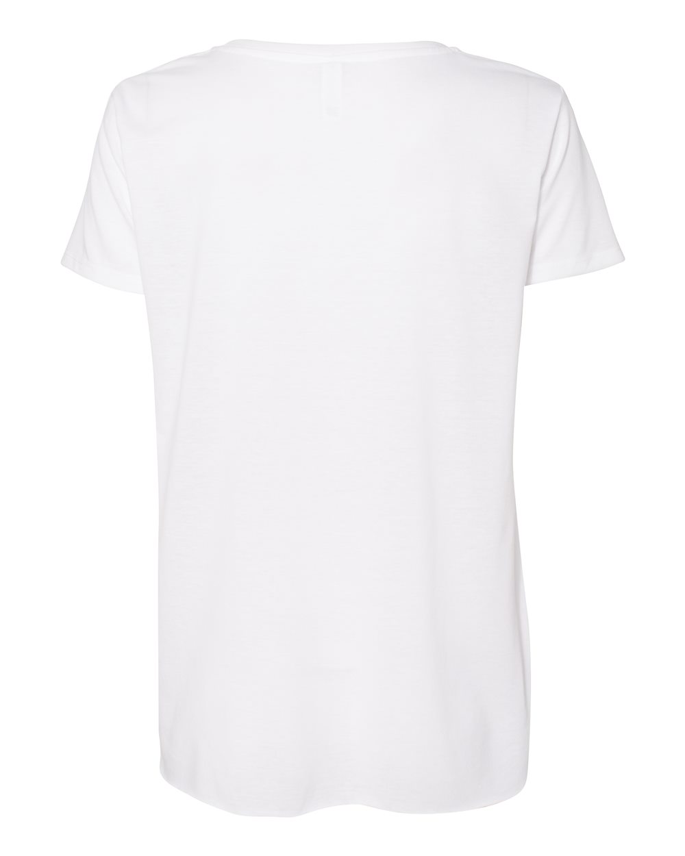 Women's Festival Scoop Neck T-Shirt - Back - B20418002 - White