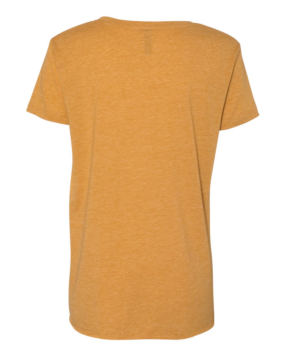 Women's Festival Scoop Neck T-Shirt - Back - B20418282 - Antique Gold
