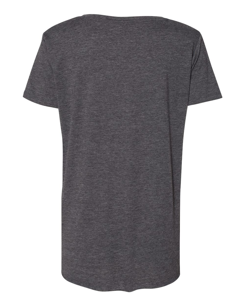 Women's Festival Scoop Neck T-Shirt - Back - B20418352 - Charcoal