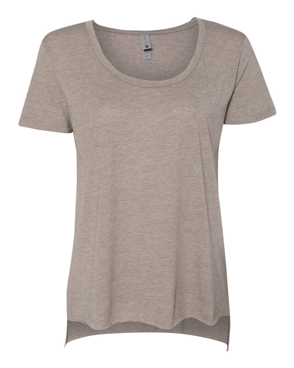 Women's Festival Scoop Neck T-Shirt - Front - B20418022 - Ash