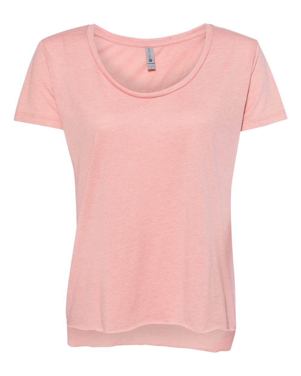 Women's Festival Scoop Neck T-Shirt - Front - B20418312 - Desert Pink