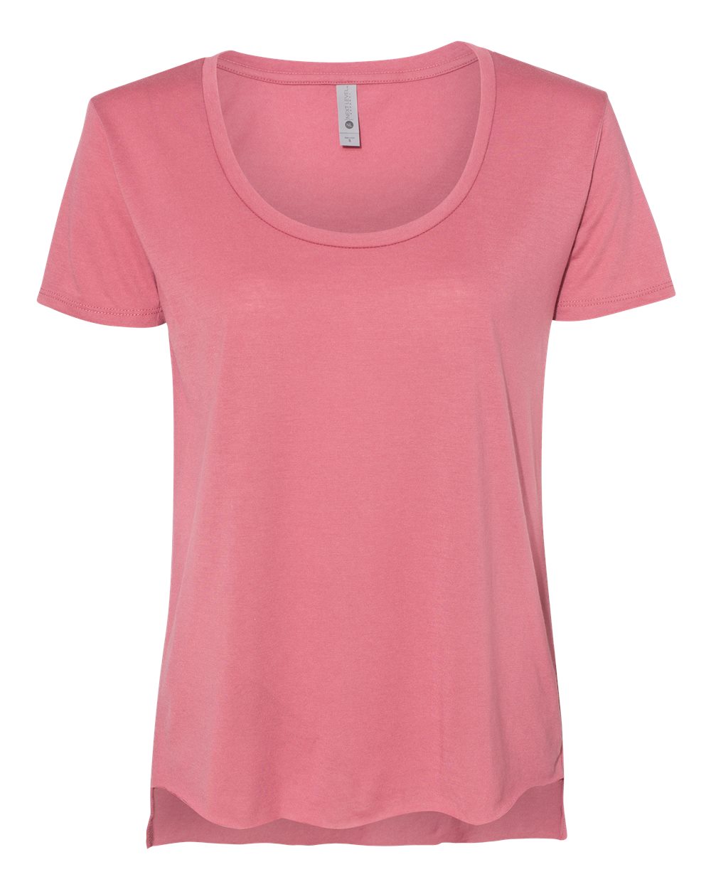 Women's Festival Scoop Neck T-Shirt - Front - B20418322 - Smoked Paprika