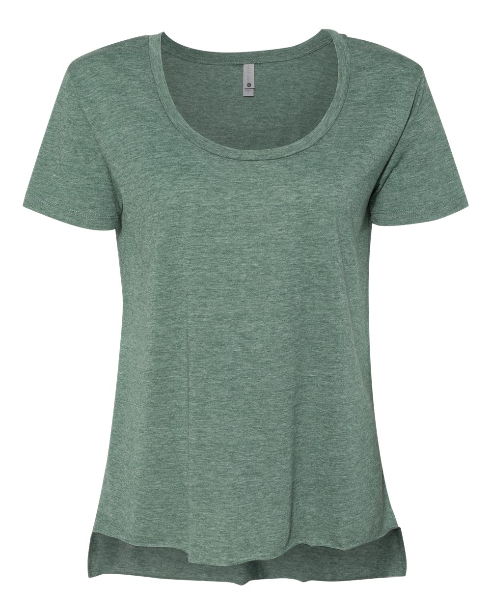 Women's Festival Scoop Neck T-Shirt - Front - B20418542 - Royal Pine