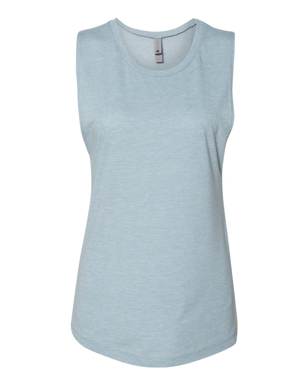 Women’s Festival Muscle Tank - Front - B20518252 - Stonewash Denim