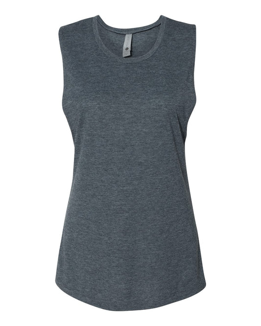 Women’s Festival Muscle Tank - Front - B20518262 - Antique Denim