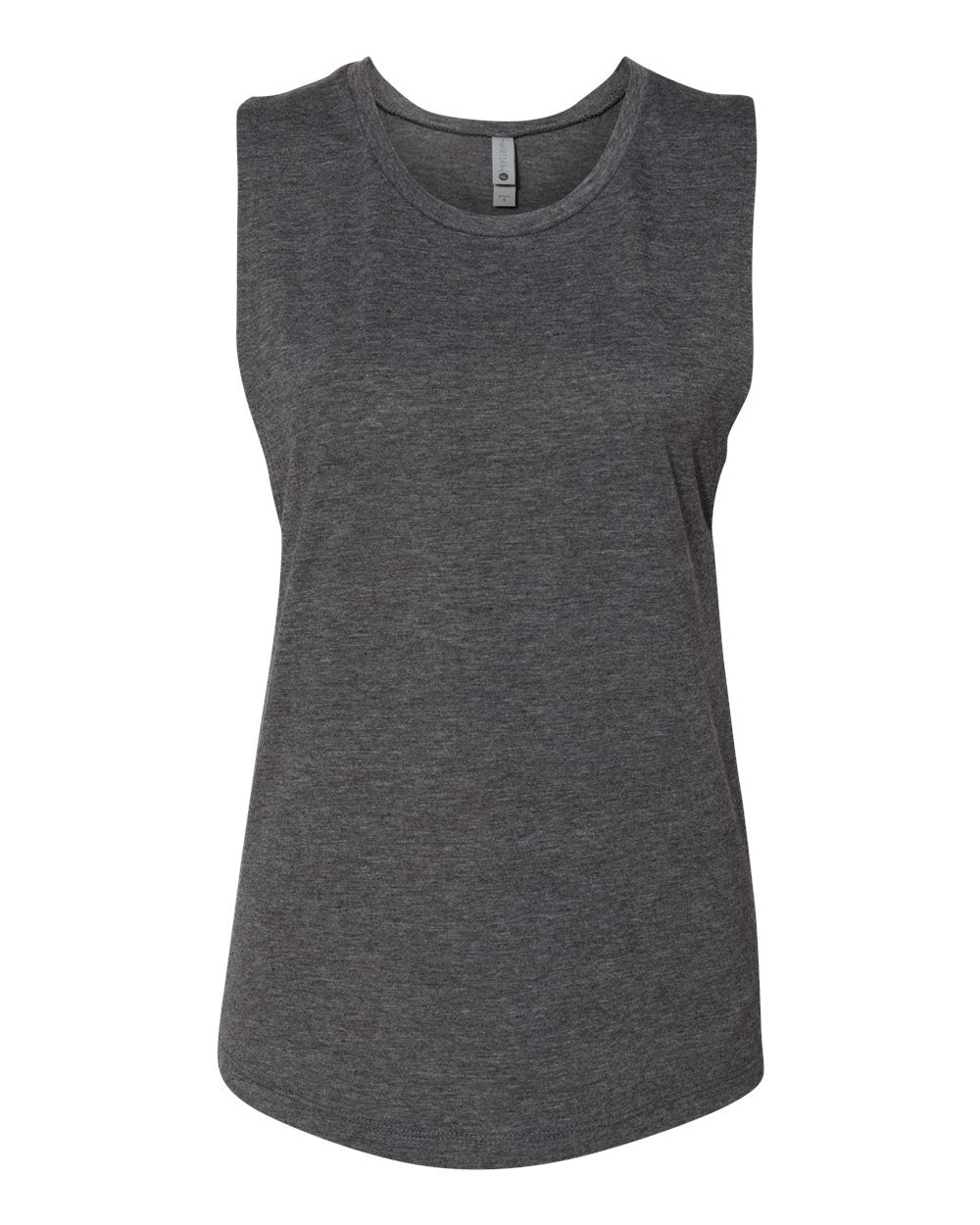 Women’s Festival Muscle Tank - Front - B20518352 - Charcoal