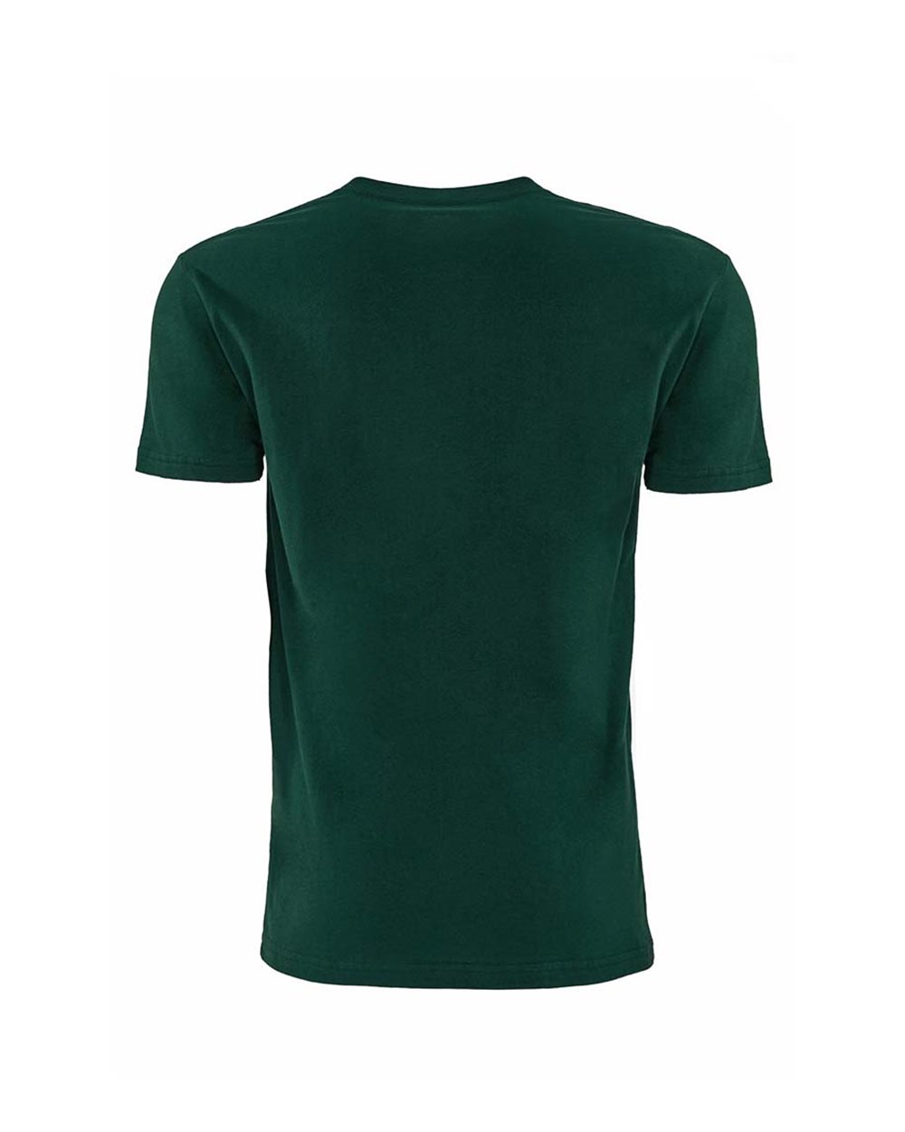 Unisex Cotton Pocket T-Shirt - Back - B21618542 - Forest Green