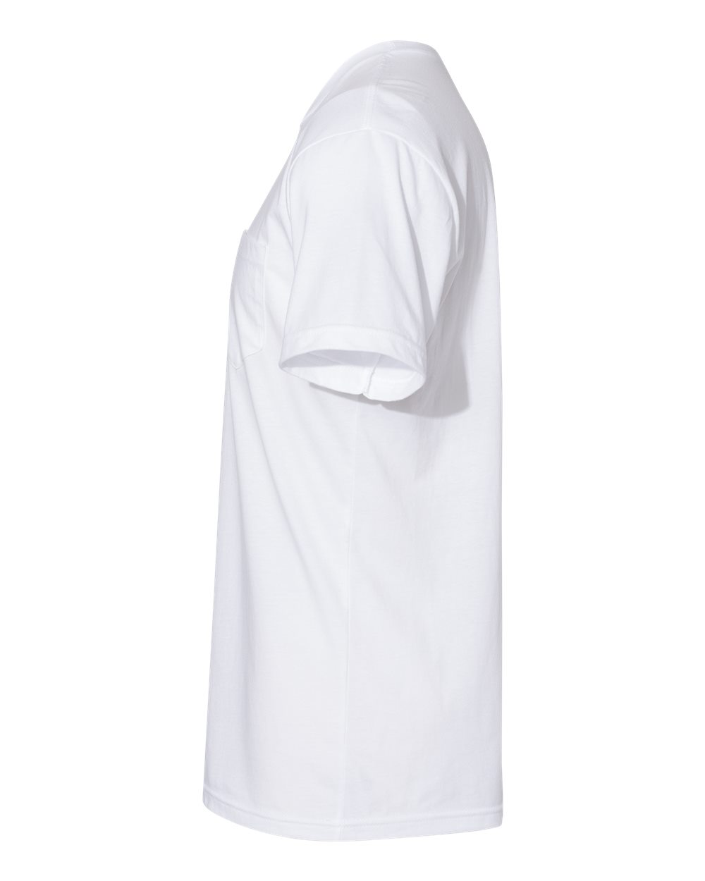 Unisex Cotton Pocket T-Shirt - DirectSide - B21618002 - White