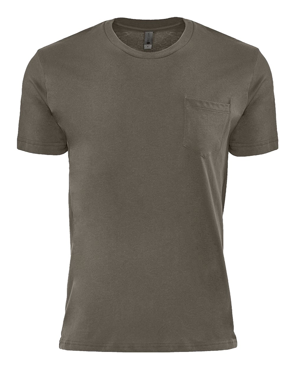 Unisex Cotton Pocket T-Shirt - Front - B21618092 - Heavy Metal