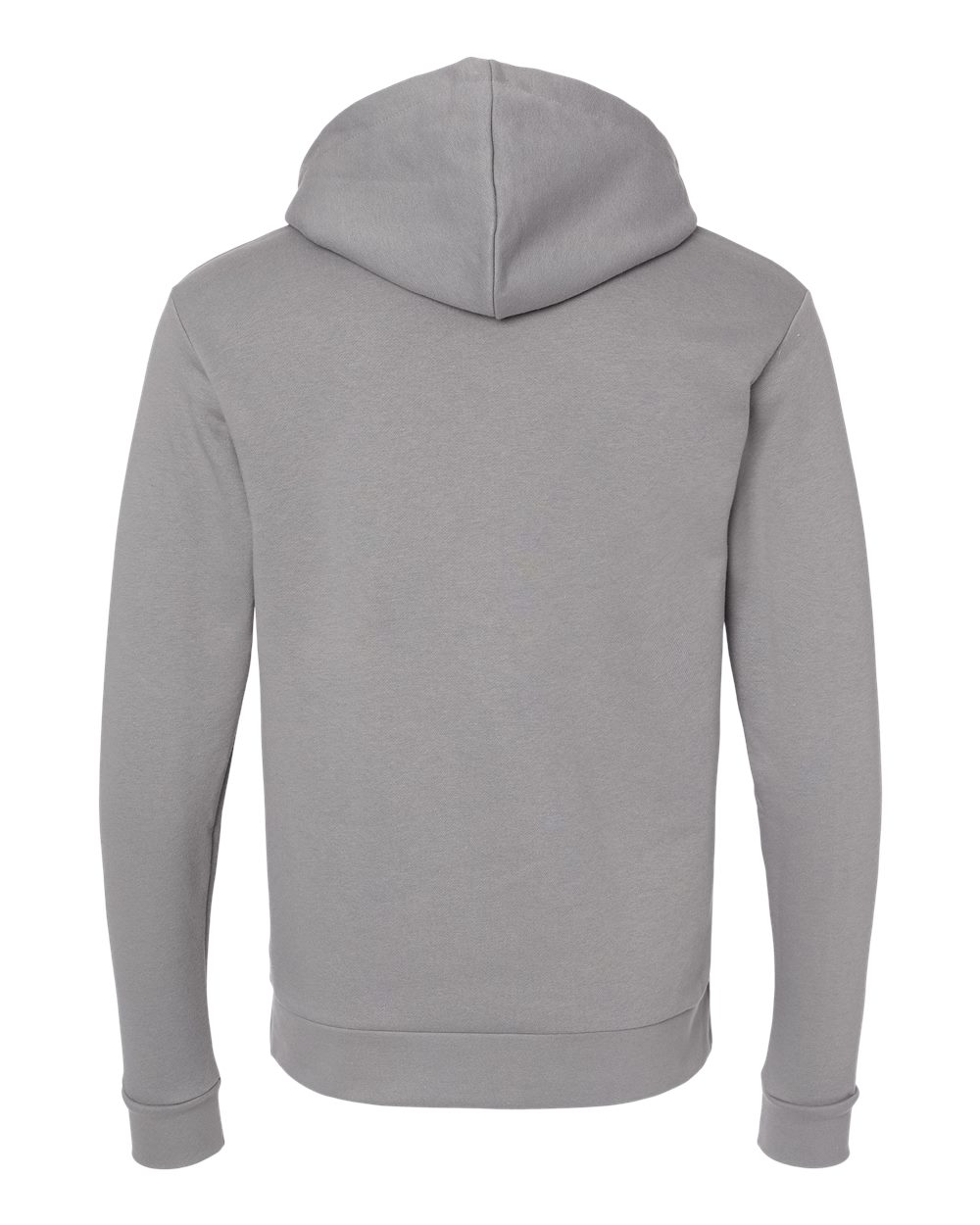 Unisex Santa Barbara Hoodie Sweatshirt - Back - B21118352 - Lead Grey