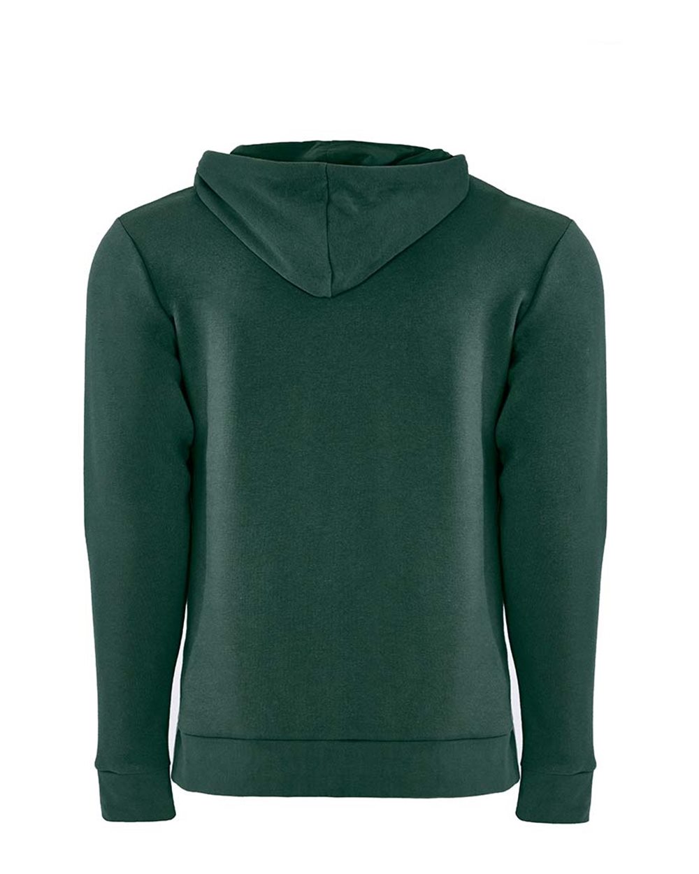 Unisex Santa Barbara Hoodie Sweatshirt - Back - B21118542 - Forest Green