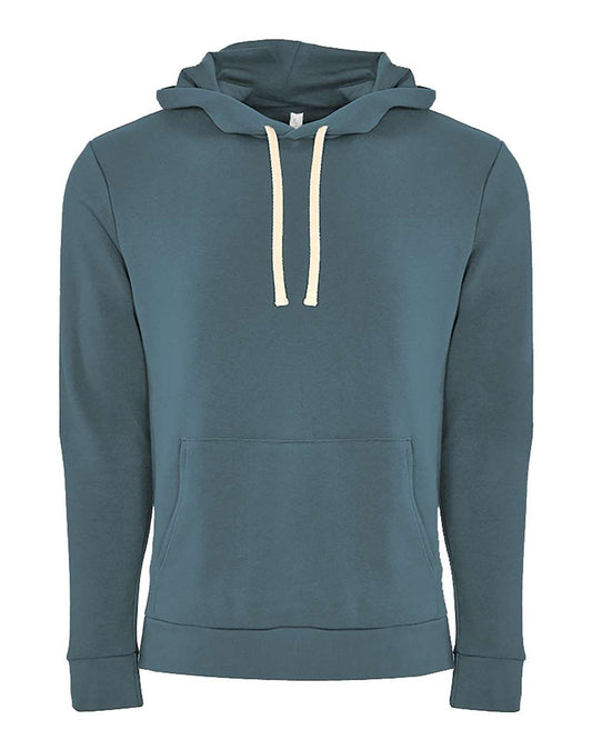 Unisex Santa Barbara Hoodie Sweatshirt - Front - B21118982 - Antique Denim
