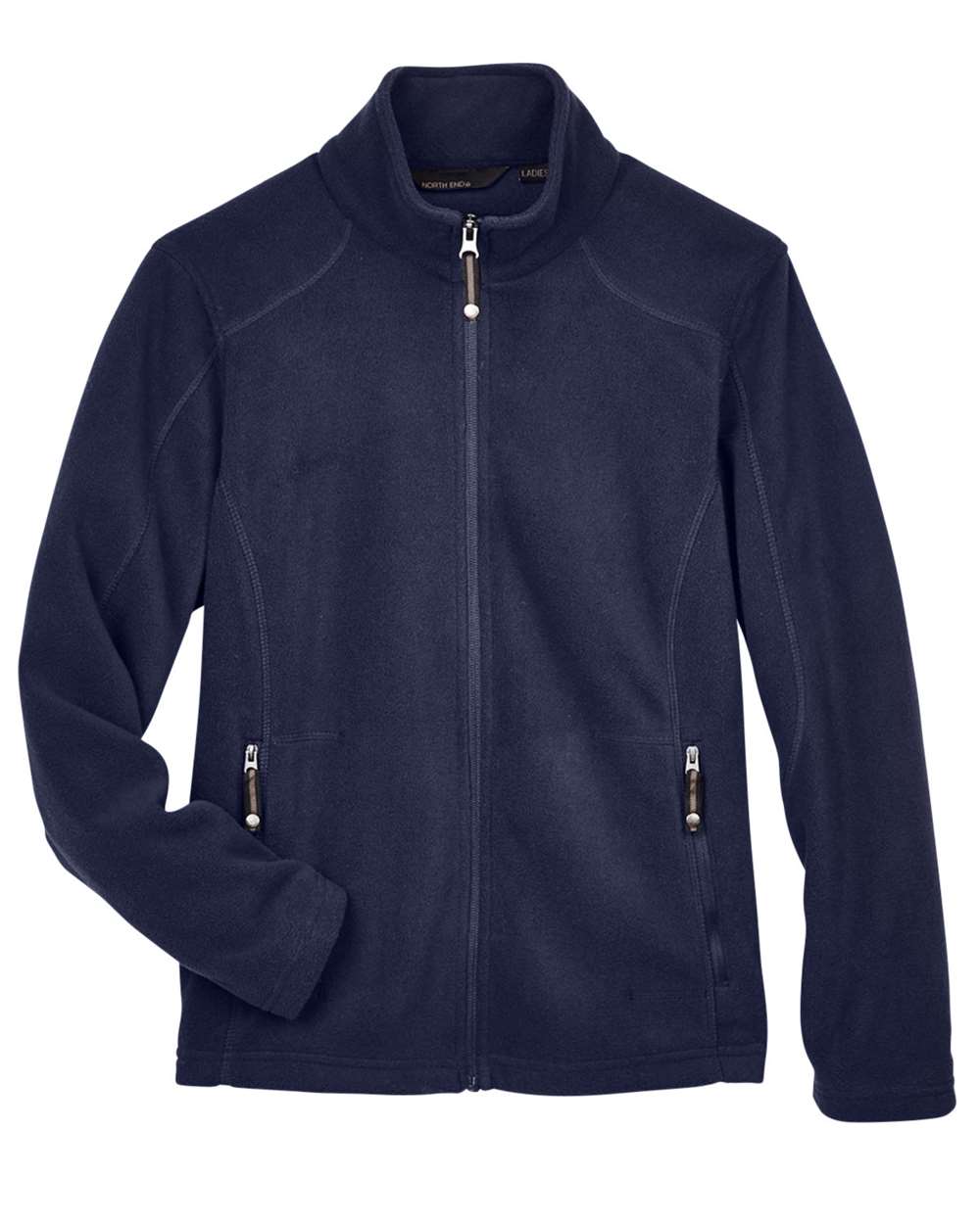 Women's Voyage Fleece Jacket - Front - B113D3652 - Classic Navy