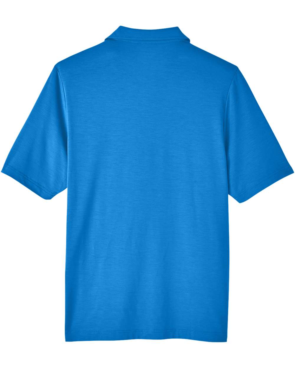 Men's JAQ Snap-Up Stretch Performance Polo - Back - B157D3103 - Light Nautical Blue