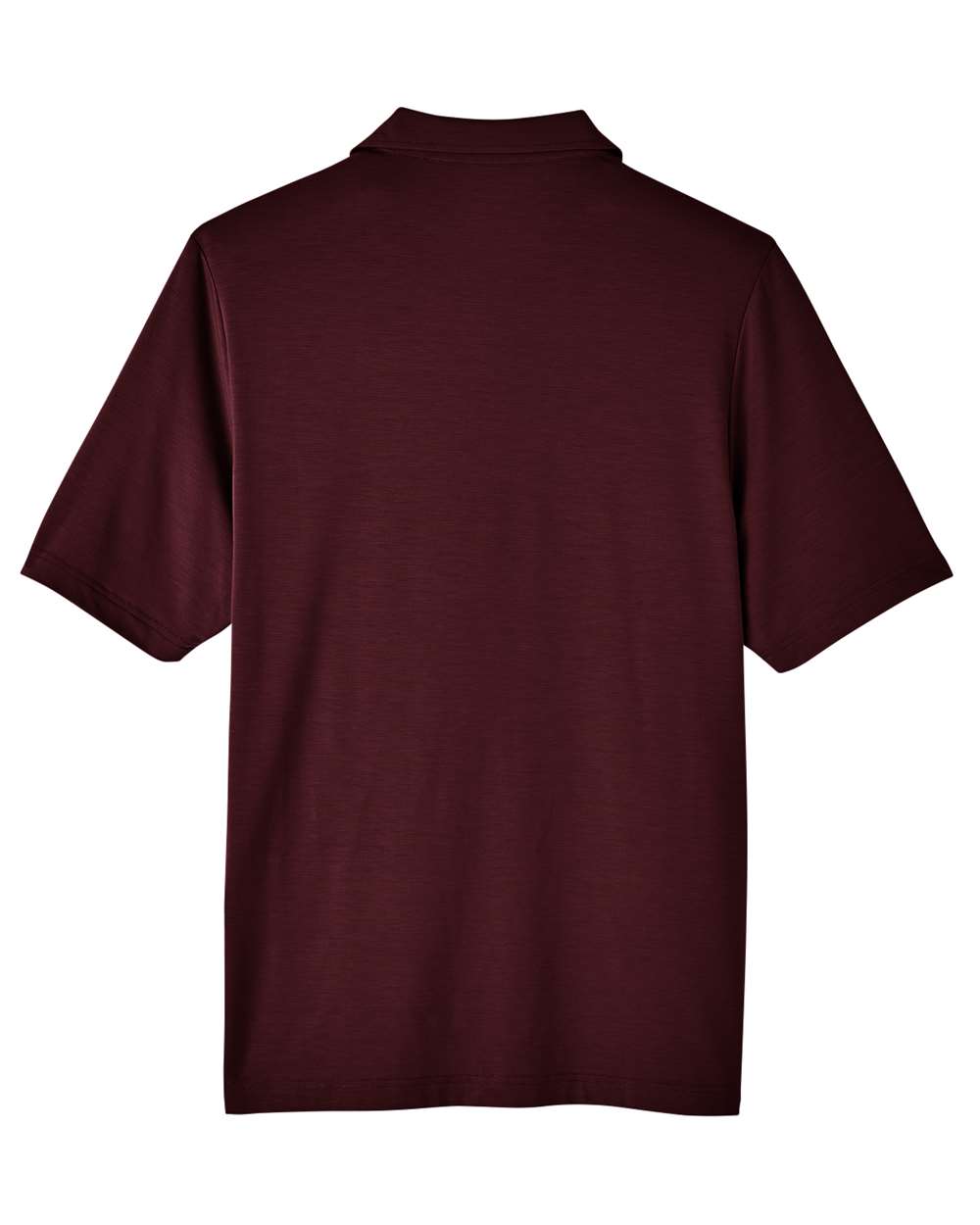 Men's JAQ Snap-Up Stretch Performance Polo - Back - B157D3533 - Burgundy