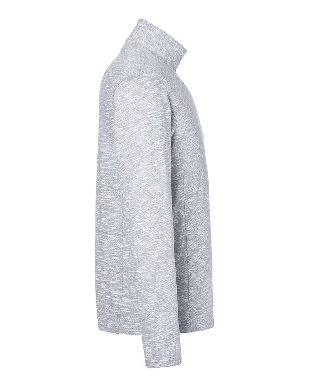 Men's Eclipse Jacquard Quarter-Zip Pullover - DirectSide - B178D3023 - Platinum Heather