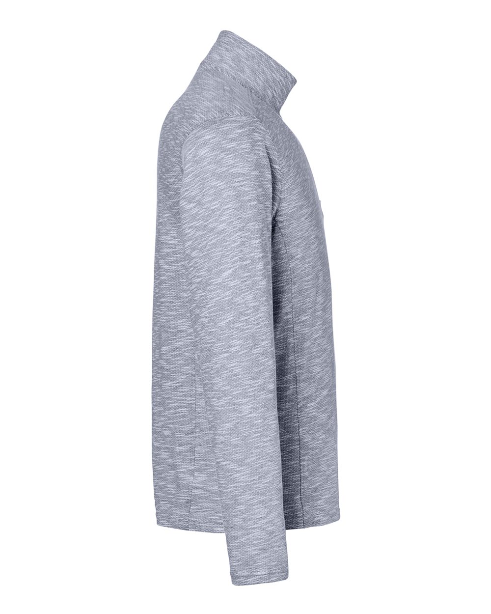 Men's Eclipse Jacquard Quarter-Zip Pullover - DirectSide - B178D3653 - Classic Navy Heather