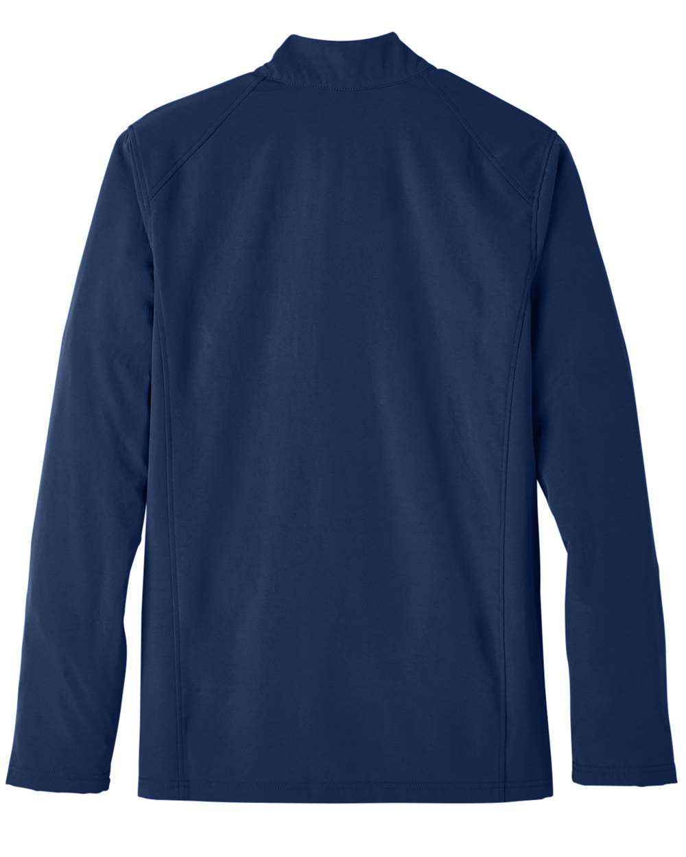 Men's Quest Stretch Quarter-Zip Pullover - Back - B172D3653 - Classic Navy/ Carbon