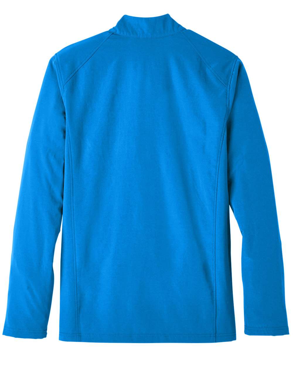 Men's Quest Stretch Quarter-Zip Pullover - Back - B172D3756 - Olympic Blue/ Carbon