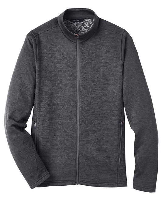 Men's Flux 2.0 Full-Zip Jacket - Front - B197D3503 - Black Heather/ Carbon