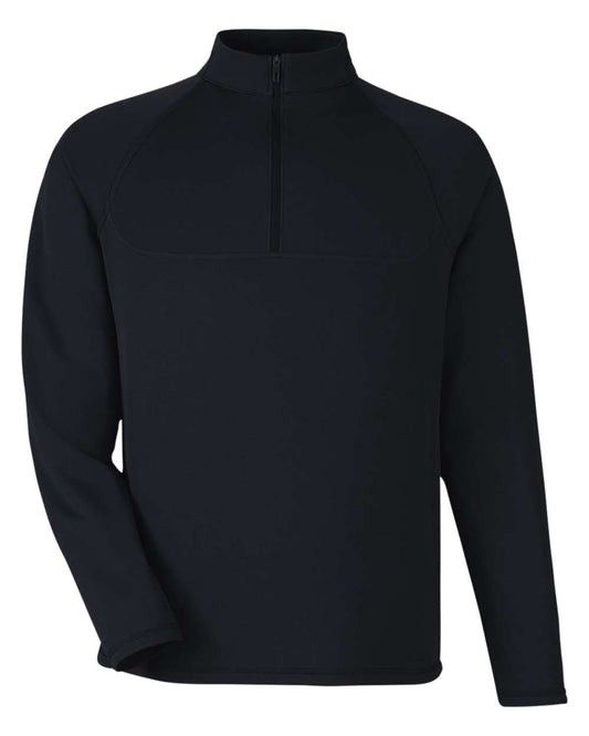 Men's Revive Coolcore® Quarter-Zip Pullover - Front - B174D3503 - Black