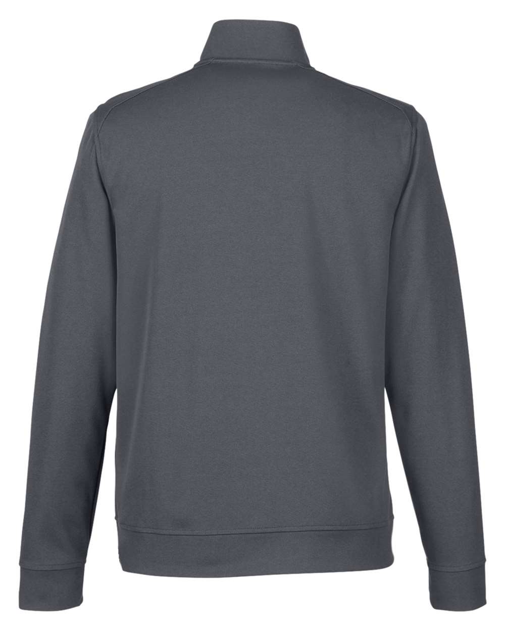 Men's Express Tech Performance Pique Quarter-Zip Pullover - Back - B176D3593 - Carbon