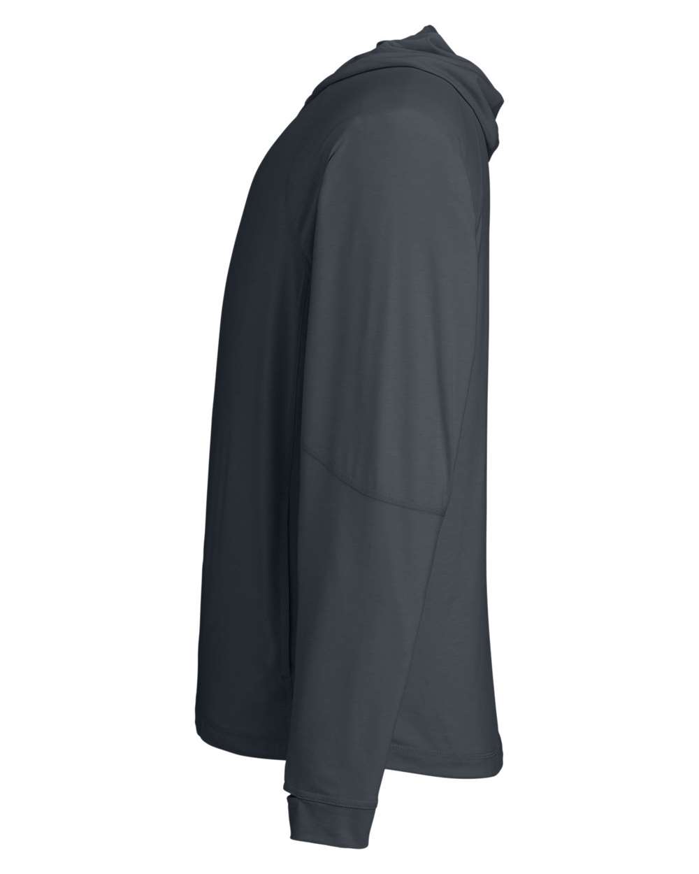 Unisex JAQ Stretch Performance Hooded Long Sleeve T-Shirt - DirectSide - B161D3591 - Carbon