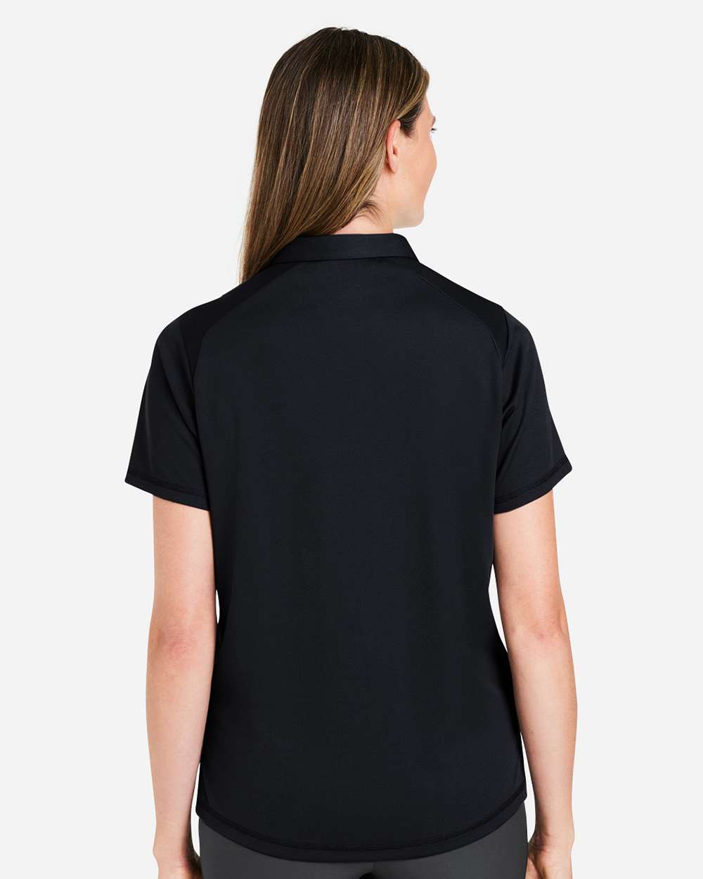 Women's Revive Coolcore® Polo - OnModelBack - B163D3502 - Black