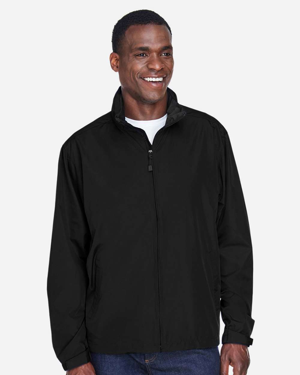 Men's Techno Lite Jacket - OnModelFront - B130D3502 - Black