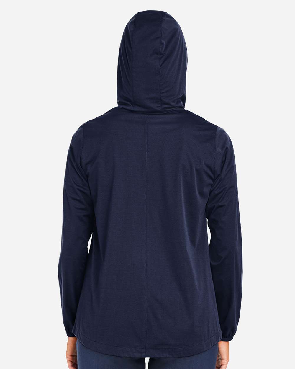 Women's Network Lightweight Jacket - OnModelBack - B212D3652 - Classic Navy Heather