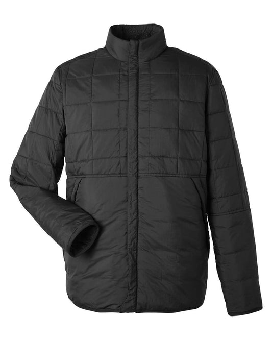 Unisex Aura Fleece-Lined Jacket - Front - B205D3502 - Black