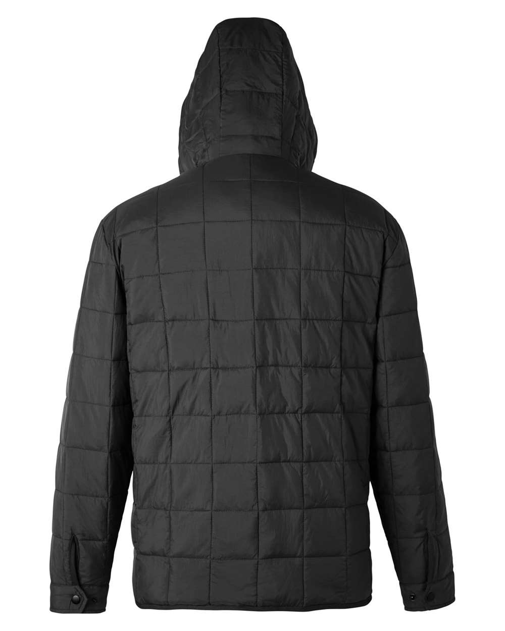 Unisex Aura Packable Anorak - Back - B206D3502 - Black