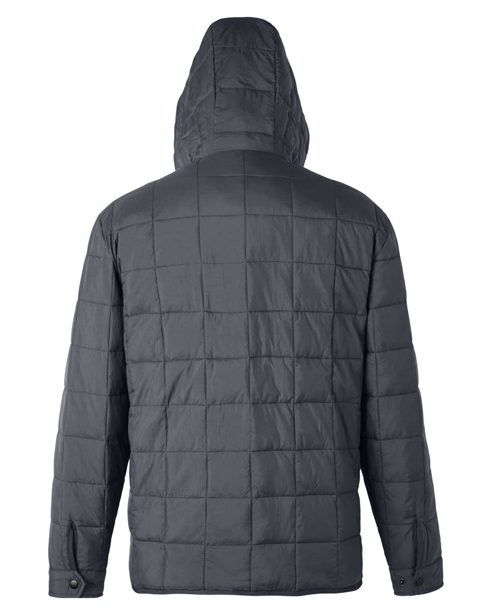 Unisex Aura Packable Anorak - Back - B206D3592 - Carbon