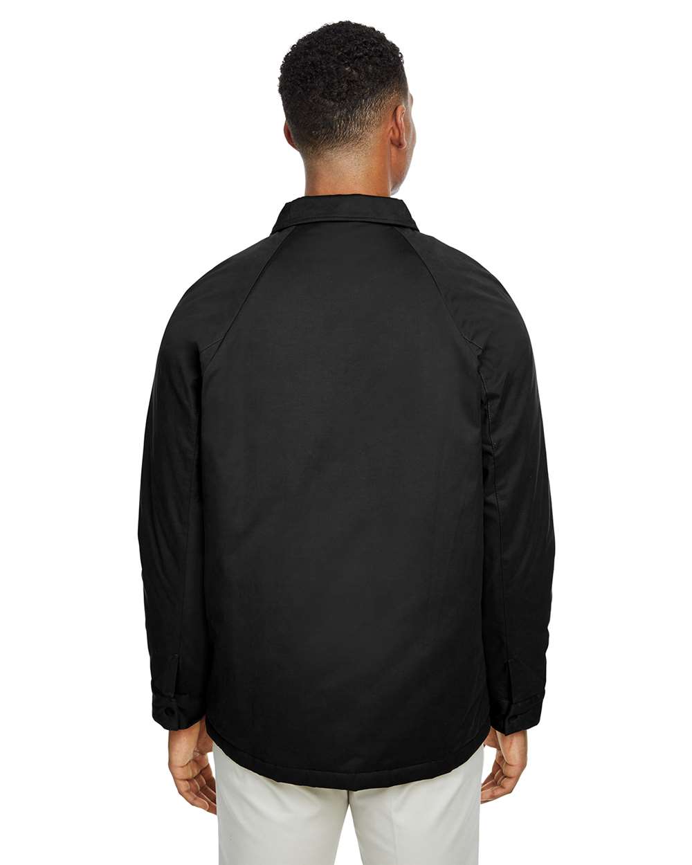 Unisex Apex Coach Jacket - OnModelBack - B204D3502 - Black