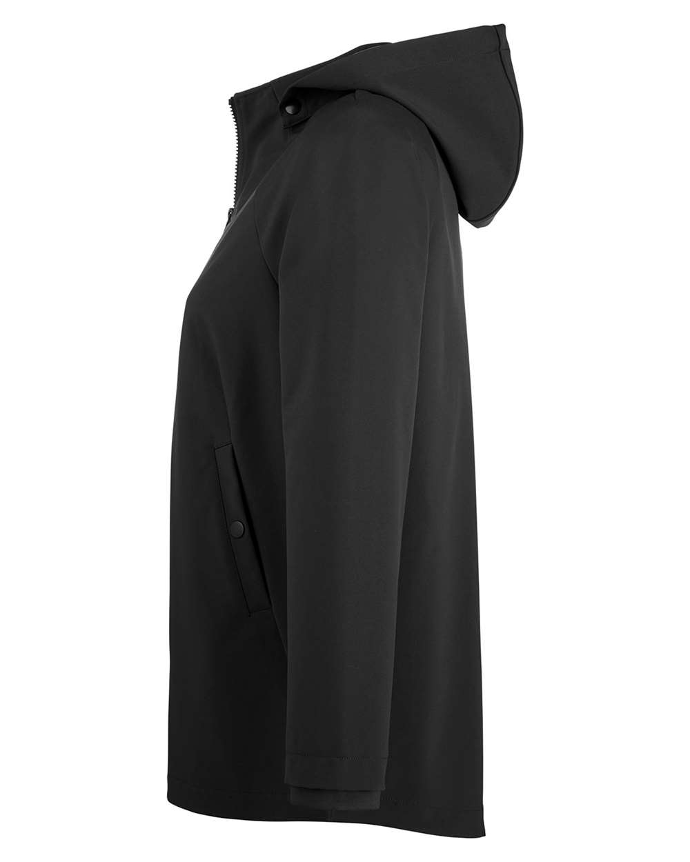 Women's City Hybrid Soft Shell Hooded Jacket - DirectSide - B203D3502 - Black