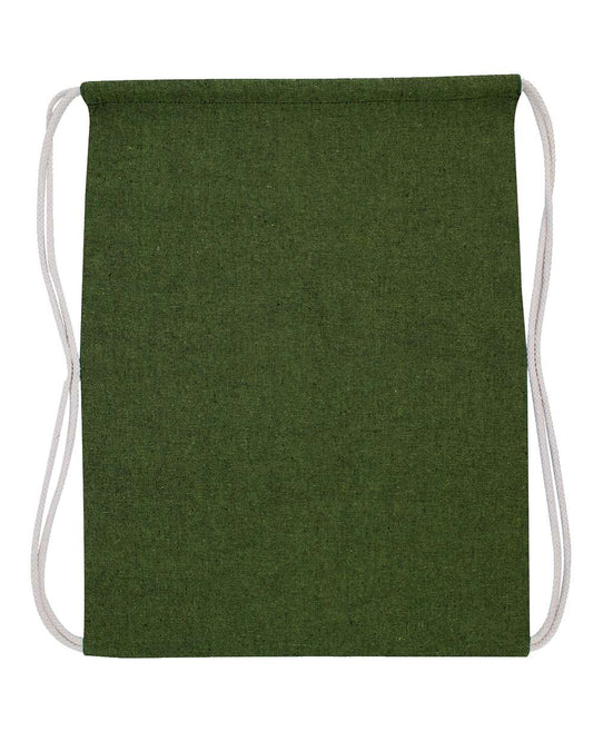 Economical Recycled Sport Pack - Front - B09066540 - Heather Green