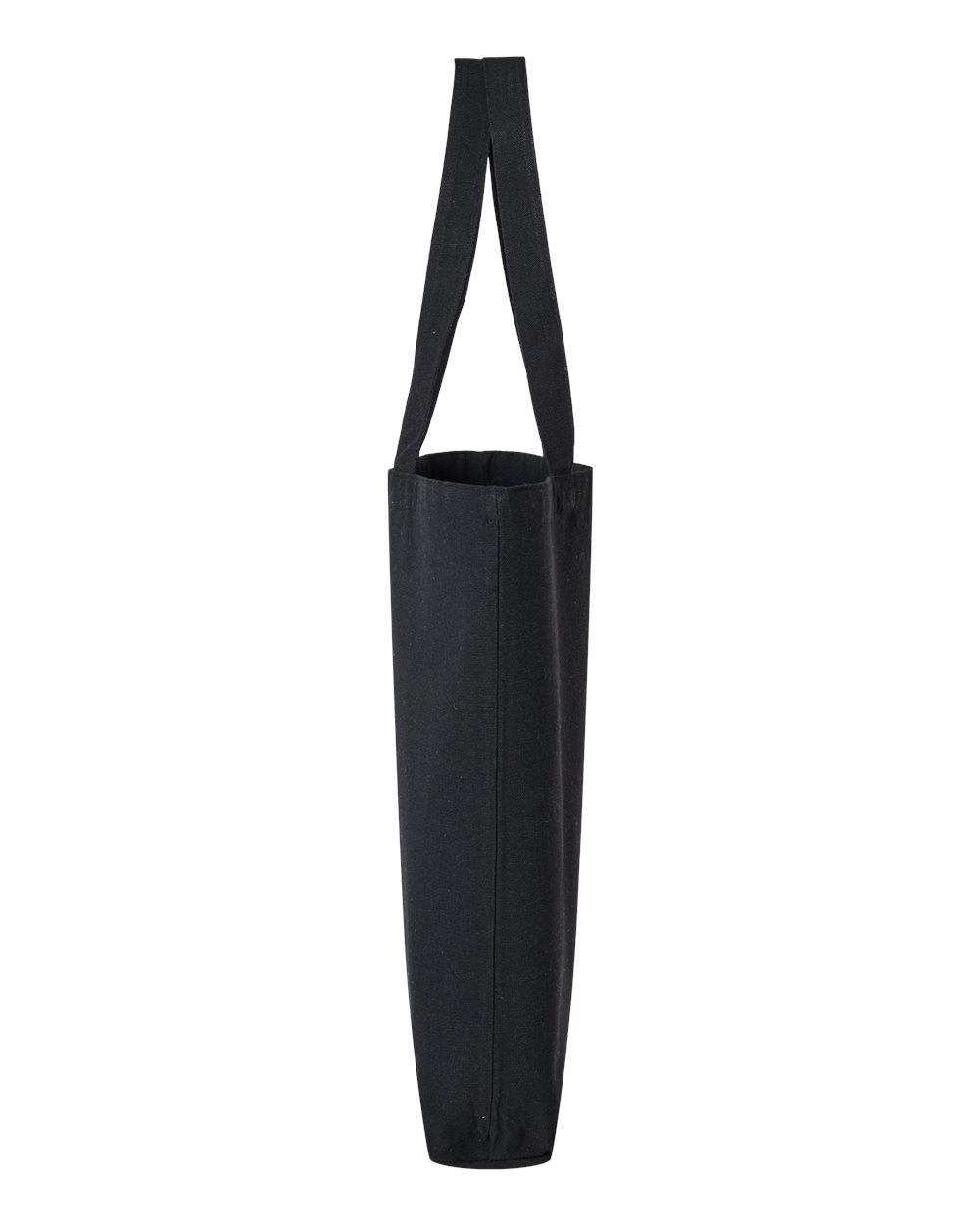 Midweight Recycled Gusseted Tote - DirectSide - B09166500 - Recycled Black
