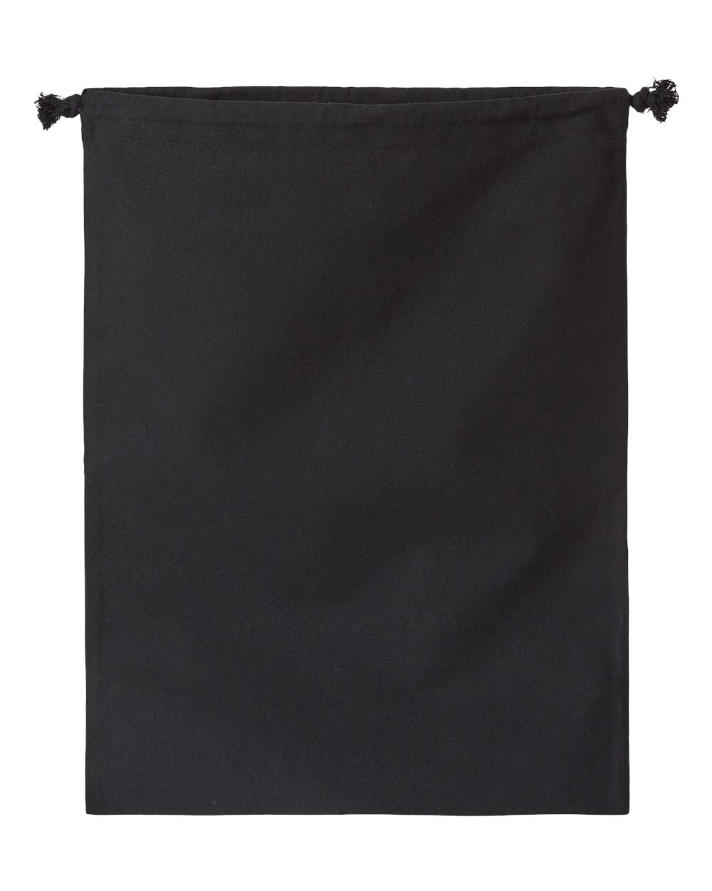 Double Cinch Recycled Canvas Shoe and Accessory Bag - Back - B22166500 - Recycled Black
