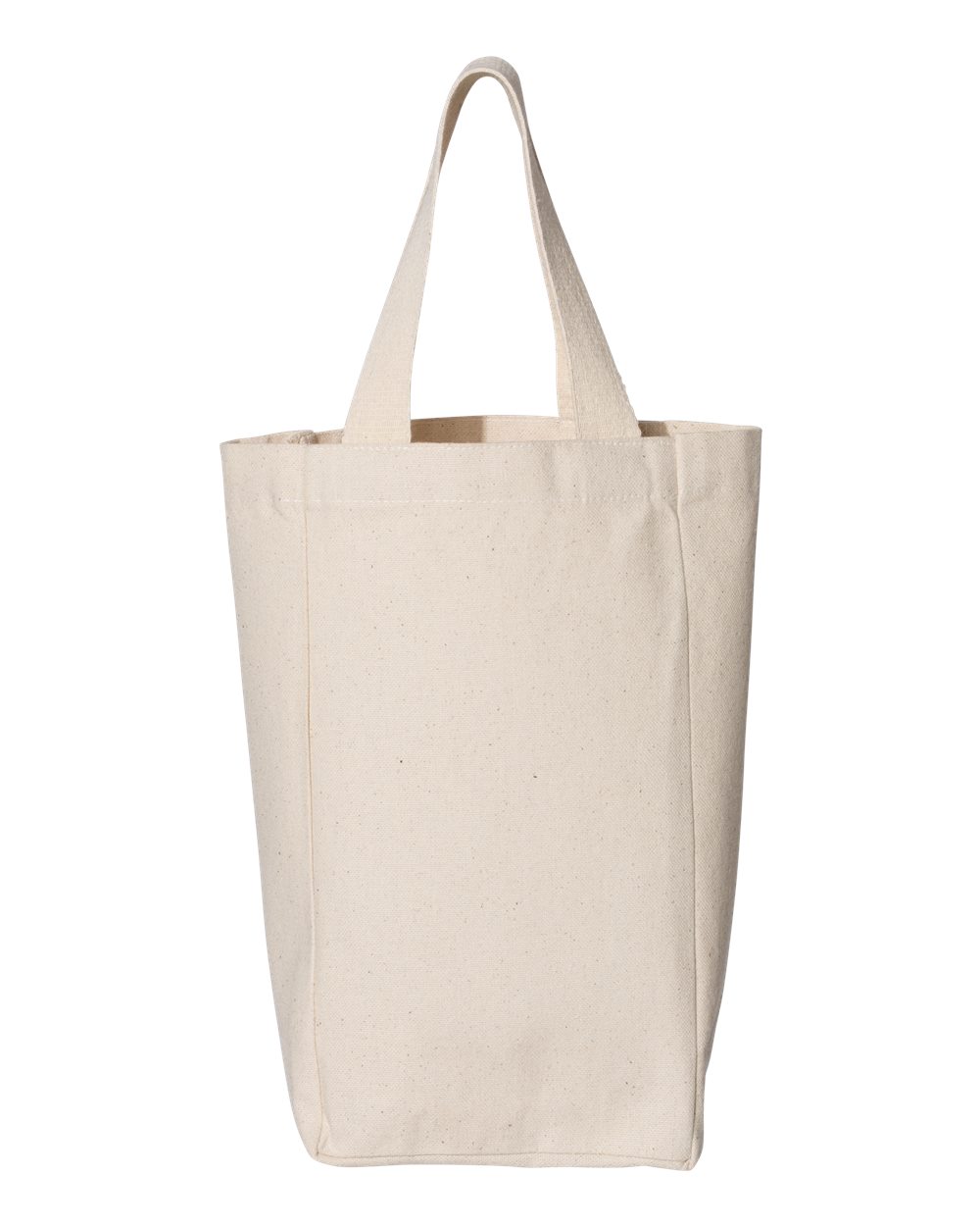 Double Wine Tote - Back - B11266240 - Natural