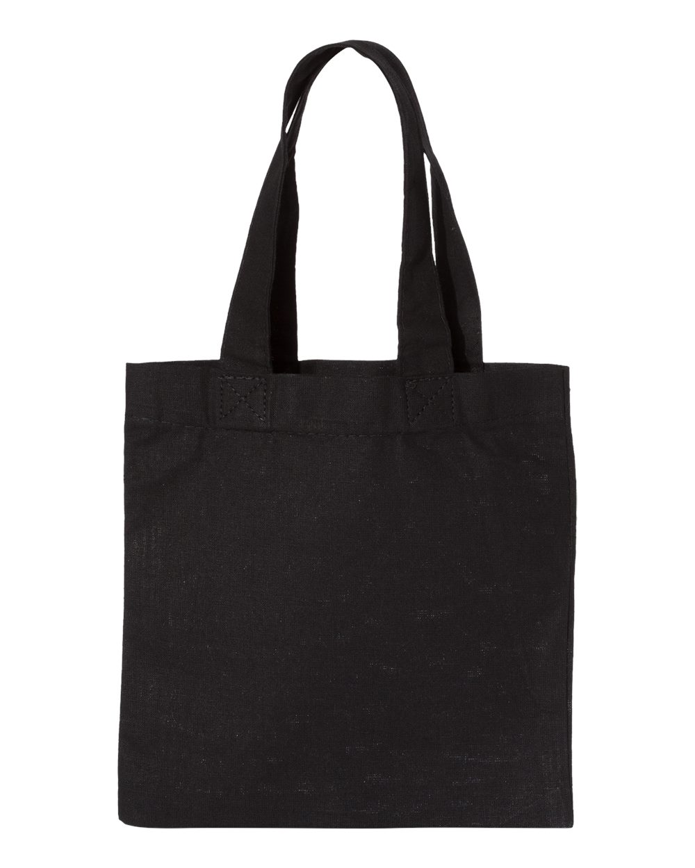 Small Canvas Tote - Back - B01466500 - Black