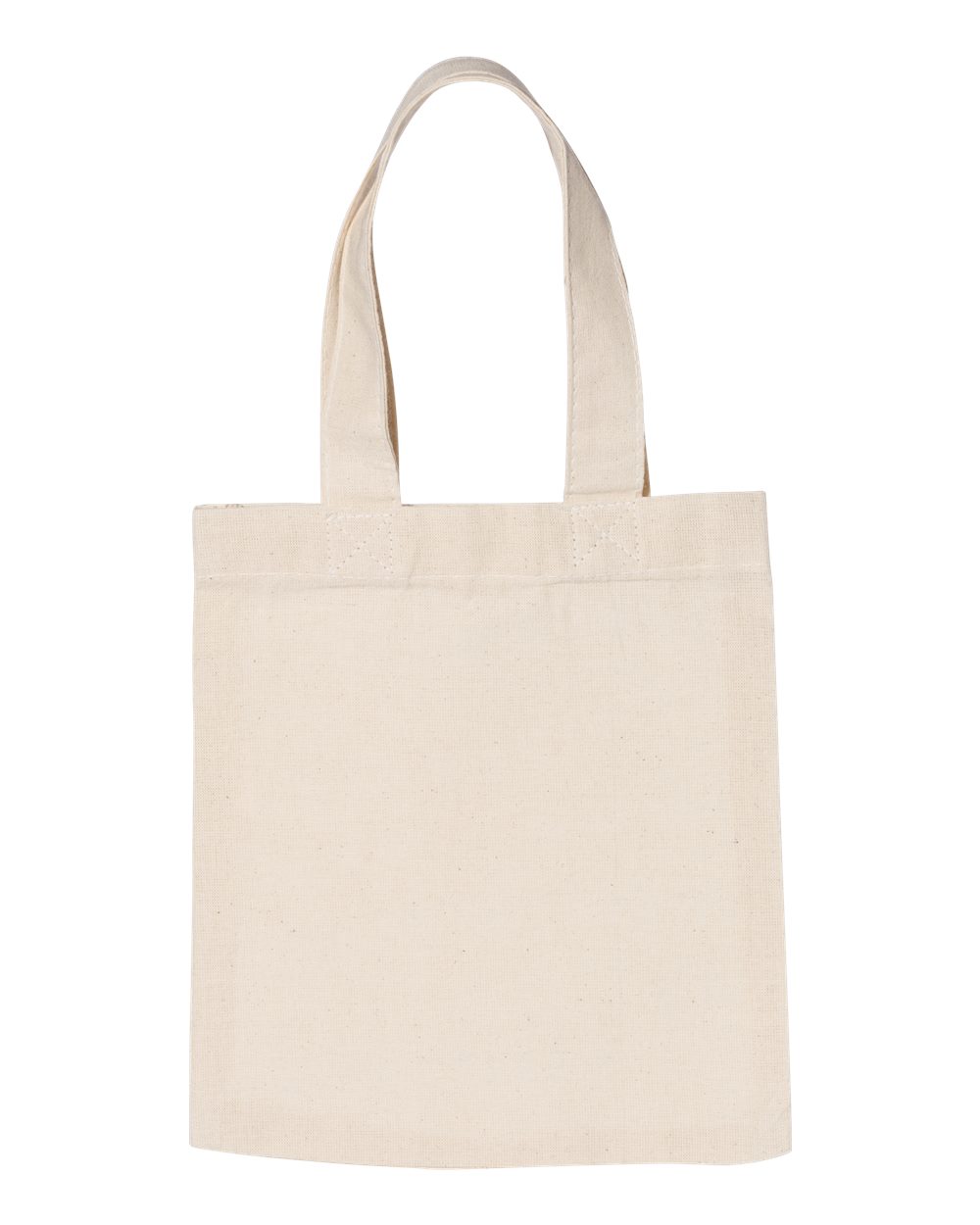 Small Canvas Tote - Front - B01466240 - Natural