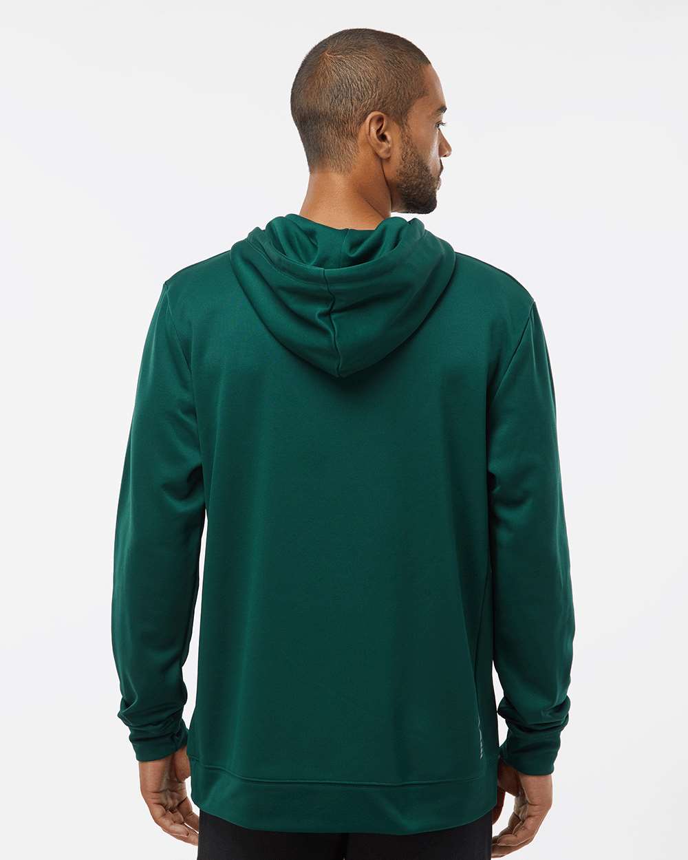 Men's Team Issue Hydrolix Hooded Sweatshirt - OnModelBack - B08887543 - Team Fir
