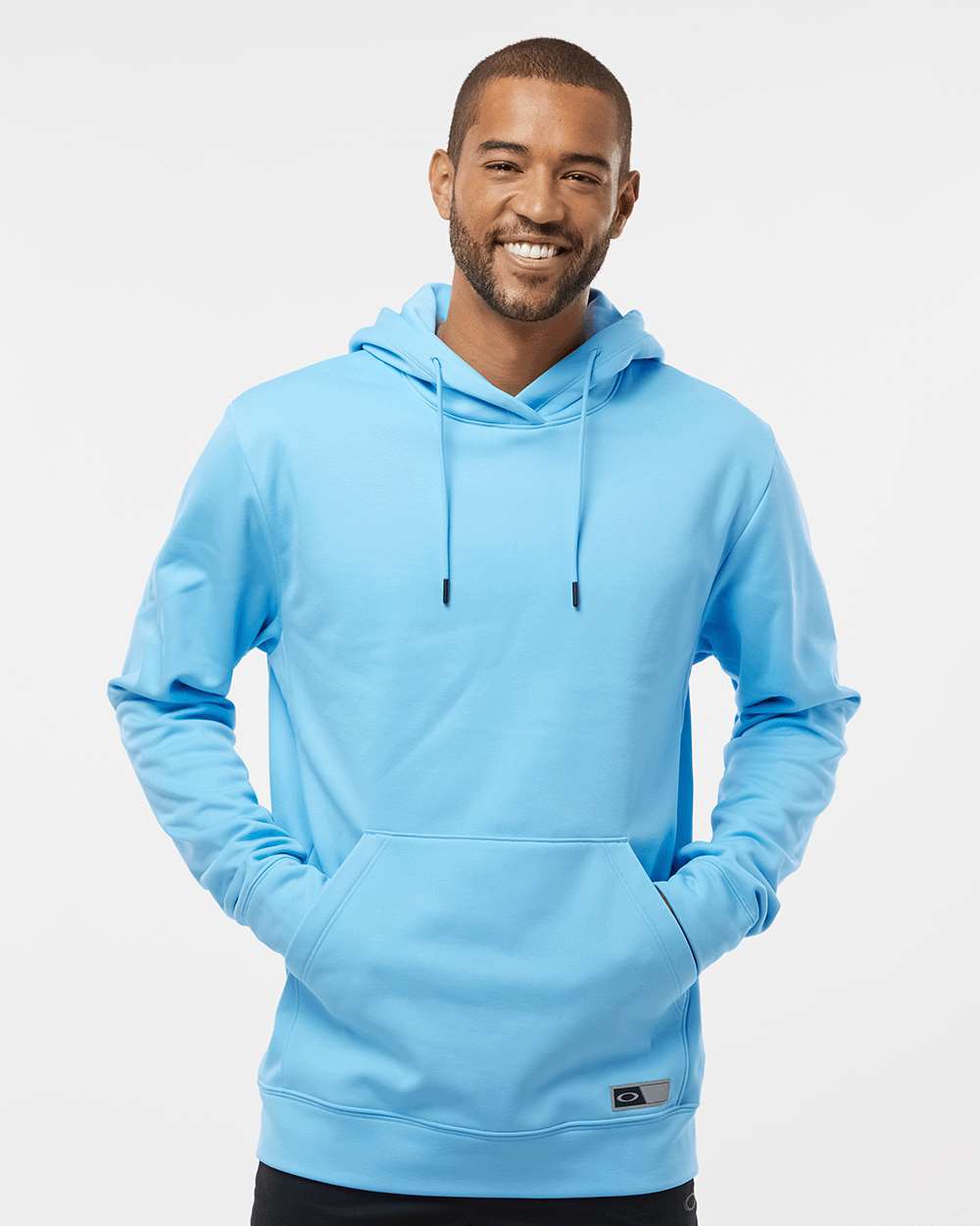 Men's Team Issue Hydrolix Hooded Sweatshirt - OnModelFront - B08887263 - Carolina Blue