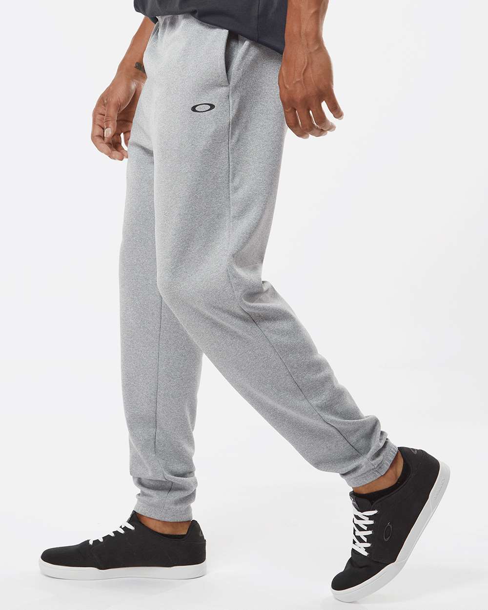 Men's Team Issue Enduro Hydrolix Sweatpants - OnModelSide - B09187582 - New Granite Heather