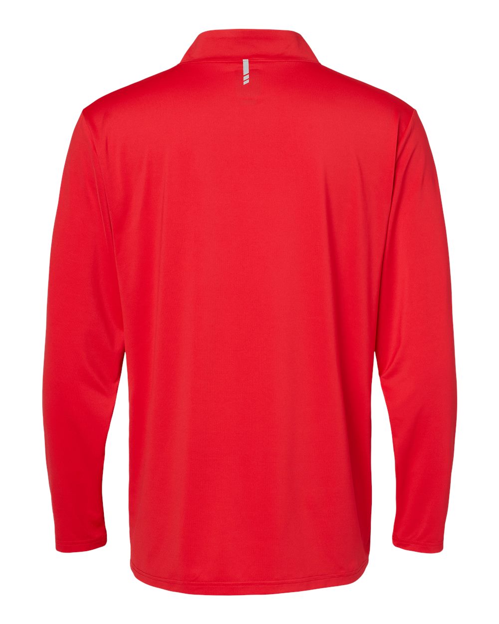 Men's Team Issue Podium Quarter-Zip Pullover - Back - B09287703 - Team Red