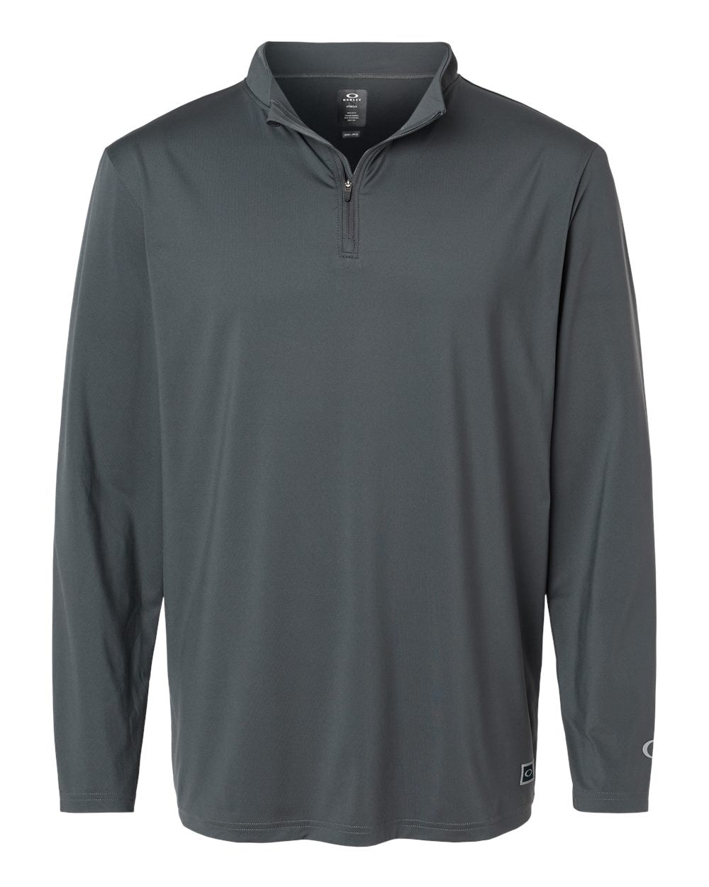 Men's Team Issue Podium Quarter-Zip Pullover - Front - B09287093 - Forged Iron
