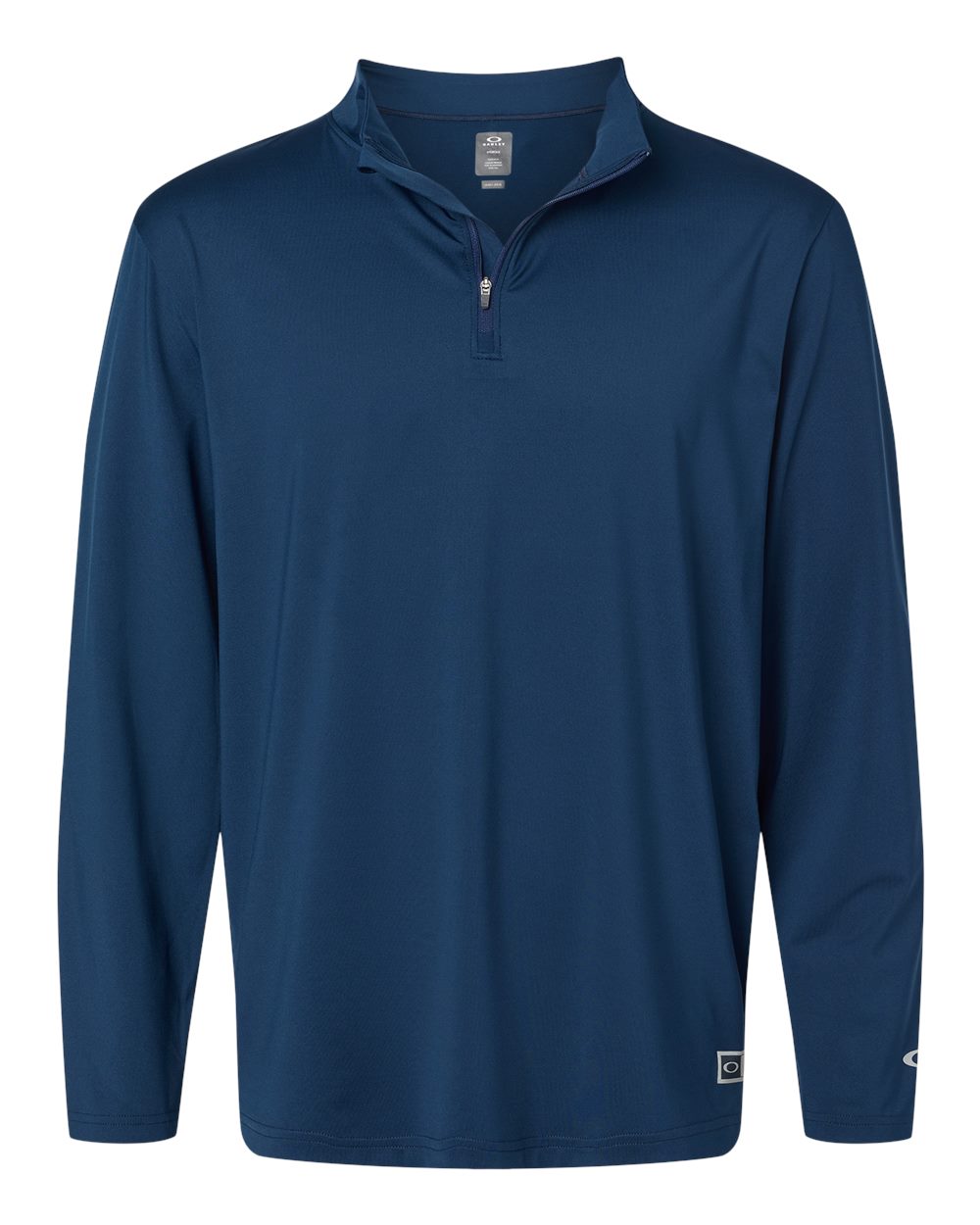 Men's Team Issue Podium Quarter-Zip Pullover - Front - B09287653 - Team Navy
