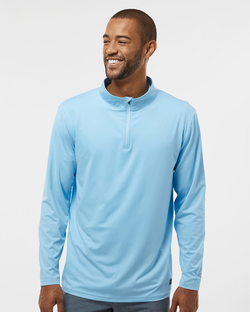 Men's Team Issue Podium Quarter-Zip Pullover - styleImage