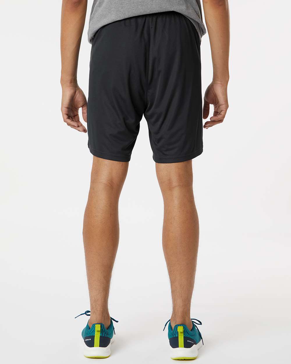 Unisex Team Issue Hydrolix 7" Shorts with Drawcord - OnModelBack - B14787003 - Blackout