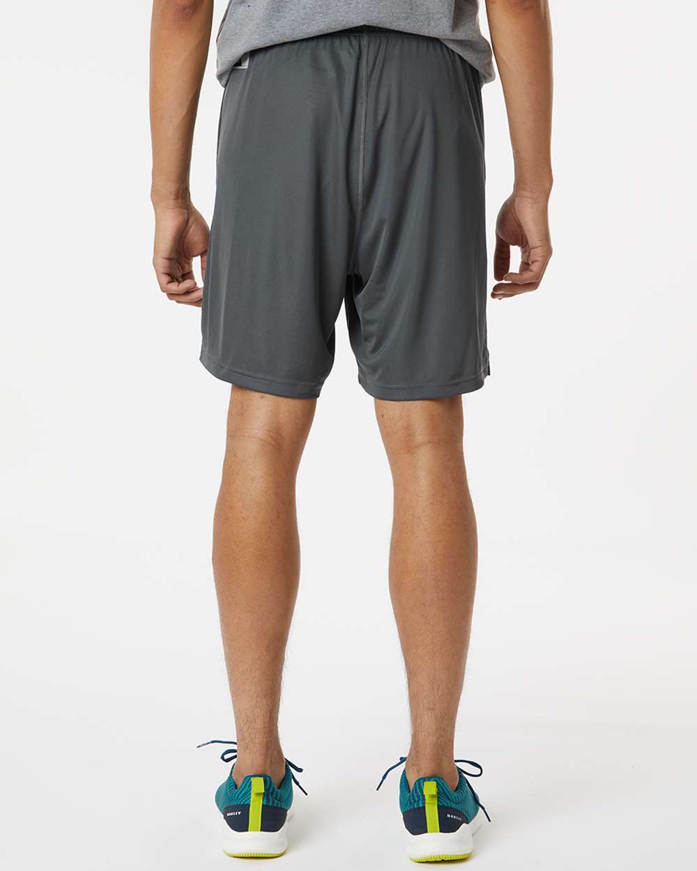 Unisex Team Issue Hydrolix 7" Shorts with Drawcord - OnModelBack - B14787113 - Forged Iron